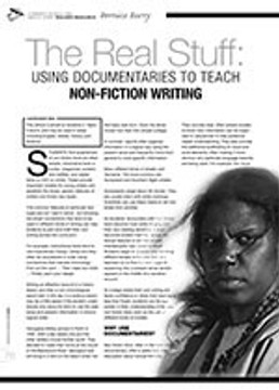 The Real Stuff: Using Documentaries to Teach Non-fiction Writing