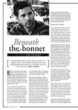 Beneath the Bonnet: Eric Bana? <i>Love the Beast</i>