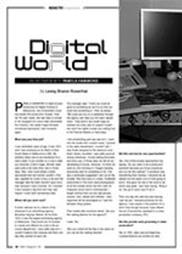 Digital World: An Interview with Pamela Hammond