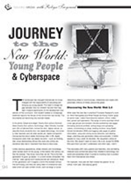 Journey to the New World: Young People and Cyberspace