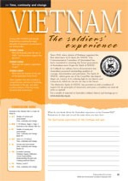 The Vietnam War ?the soldiers?experience