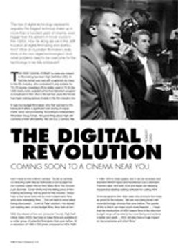 The Digital Revolution Coming Soon to a Cinema New You