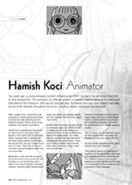 Hamish Koci: Animator