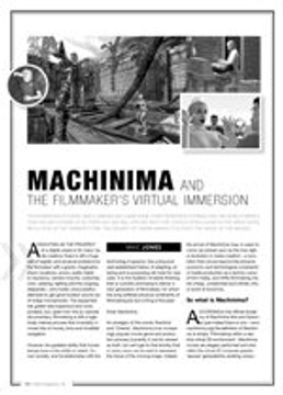 Machinima and the Filmmaker's Virtual Immersion