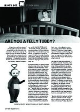 Are You A Telly Tubby? (Idiot? Box)