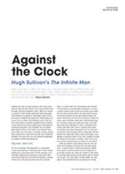 Against the Clock: Hugh Sullivan's <em>The Infinite Man</em>