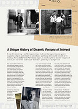 A Unique History of Dissent: <em>Persons of Interest</em>