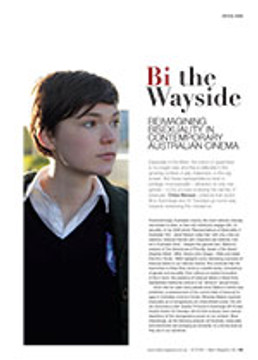 Bi the Wayside: Re-imagining Bisexuality in Contemporary Australian Cinema