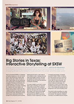 Big Stories in Texas: Interactive Storytelling at SXSW