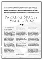 Parking Spaces: Visitors Films