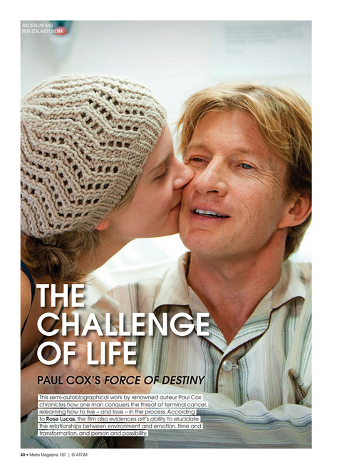 The Challenge of Life: Paul Cox's Force of Destiny