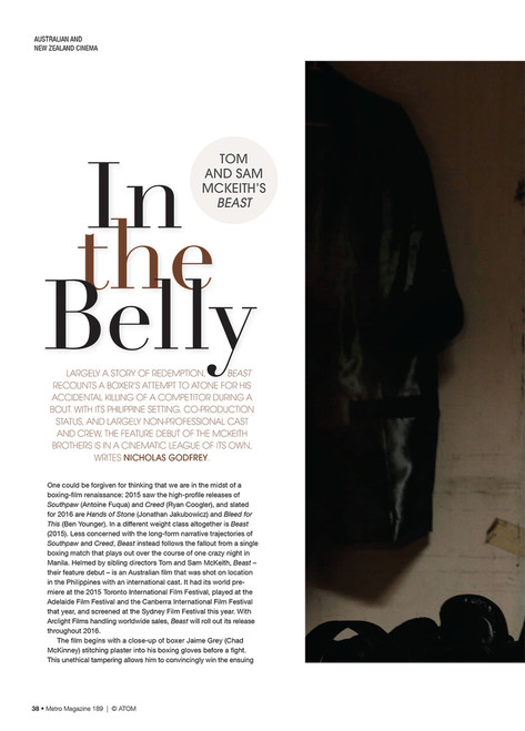 In the Belly: Tom and Sam McKeith's Beast