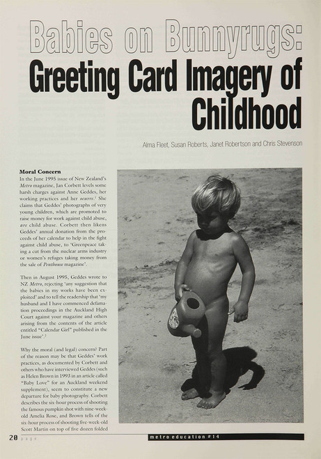 Babies on Bunnyrugs: Greeting Card Imagery of Childhood
