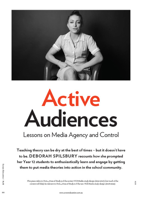 Active Audiences: Lessons on Media Agency and Control