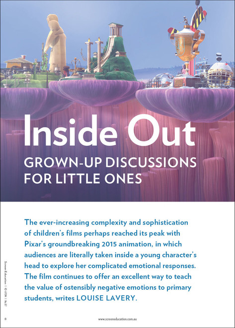 Inside Out': Grown-up Discussions for Little Ones