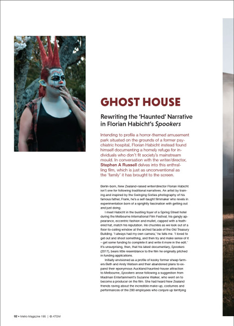 Ghost House: Rewriting the 'Haunted' Narrative in Florian Habicht's 'Spookers'