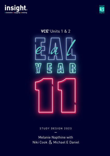EAL: Year 11 VCE Units 1 & 2 (2023 Study Design)