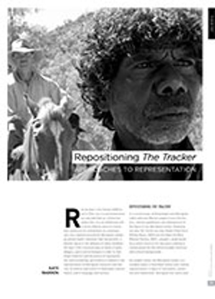Repositioning <i>The Tracker</i>: Approaches to Representation