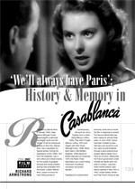 We'll Always Have Paris': History and Memory in <i>Casablanca</i>