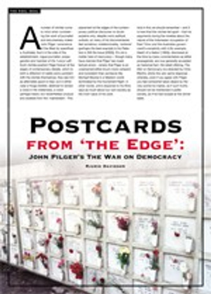 Postcards from 'the Edge': John Pilger's <i>The War on Democracy</i>