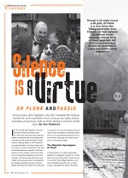 Silence is a Virtue: <em>Dr Plonk</em> and <em>Passio</em>