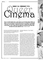 Taking it All Brokeback Style: Queer Cinema