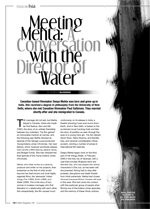 Meeting Mehta: A Conversation With the Director of <i>Water</i>
