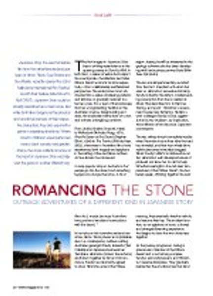 Romancing the Stone: Outback Adventures of a Different Kind in <i>Japanese Story</i>