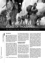 A Cast of Thousands: The Media and the Staging of Gulf War Two