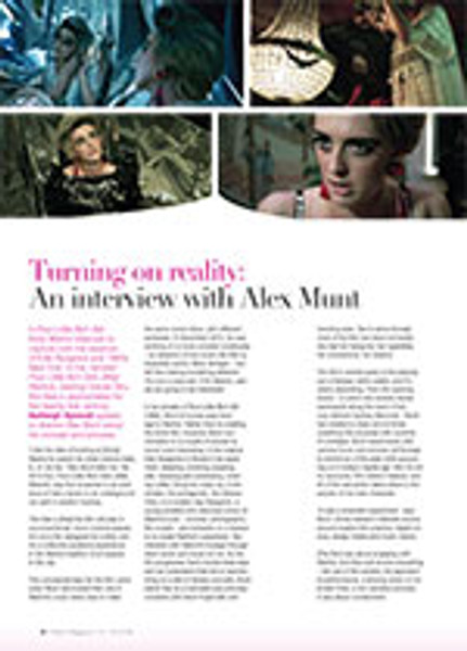Turning on Reality: An Interview with Alex Munt