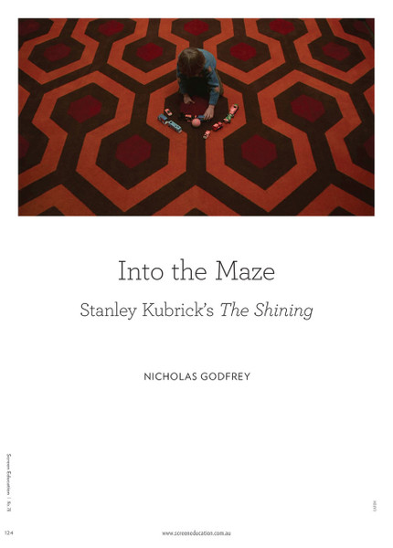 Into the Maze: Stanley Kubrick's The Shining