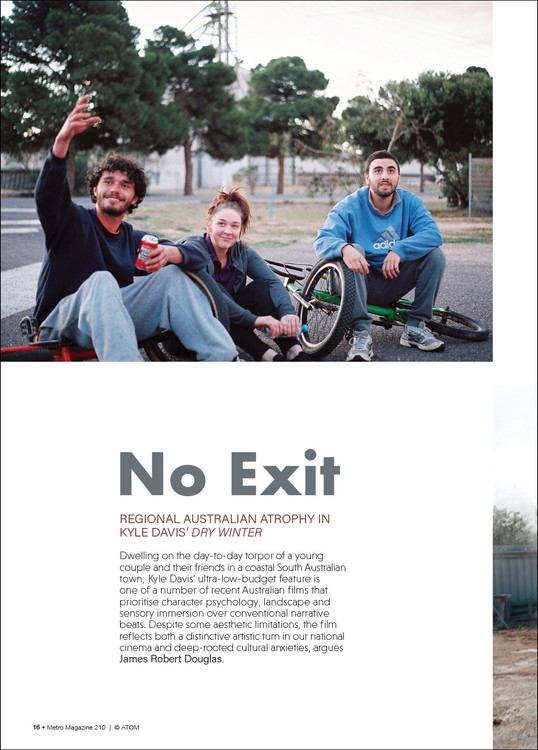 No Exit: Regional Australian Atrophy in Kyle Davis' 'Dry Winter'