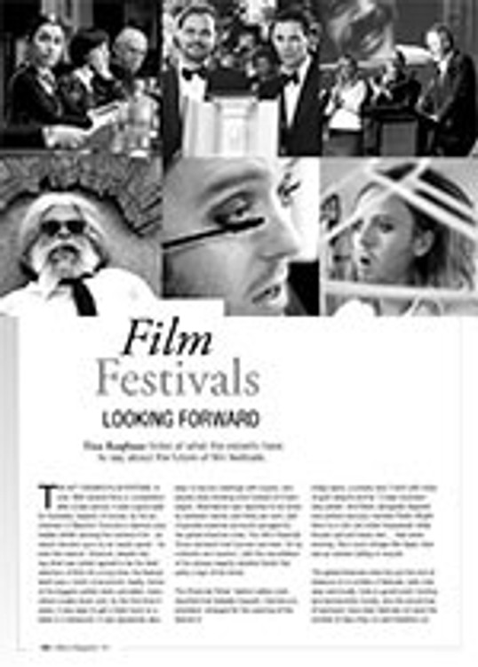 Film Festivals: Looking Forward