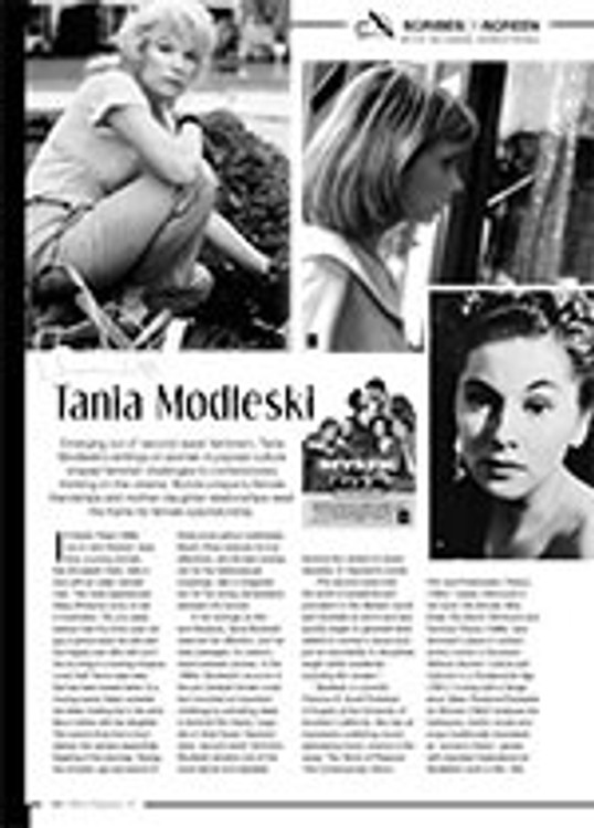 Scribes on Screen: Tania Modleski