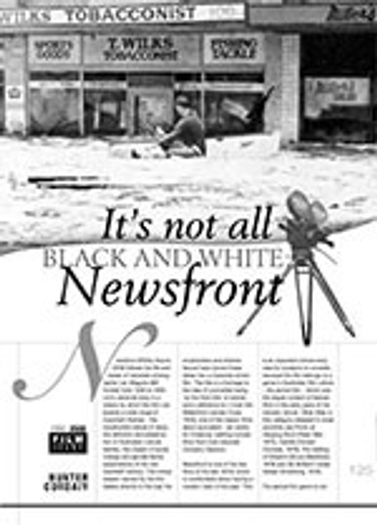 It? Not All Black and White: <i>Newsfront</i>