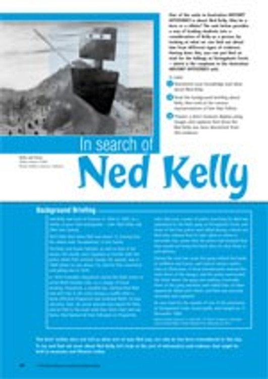 In search of Ned Kelly ?through evidence