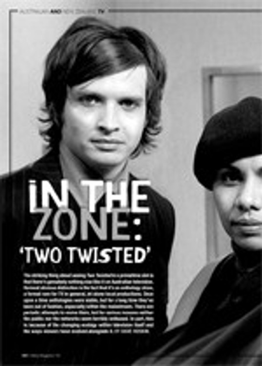 In the Zone: 'Two Twisted'