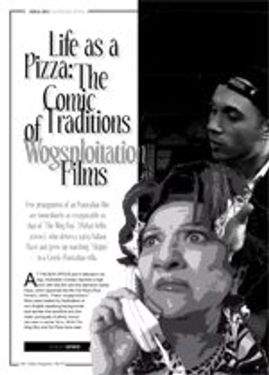 Life as a Pizza: The Comic Traditions of Wogsploitation Films