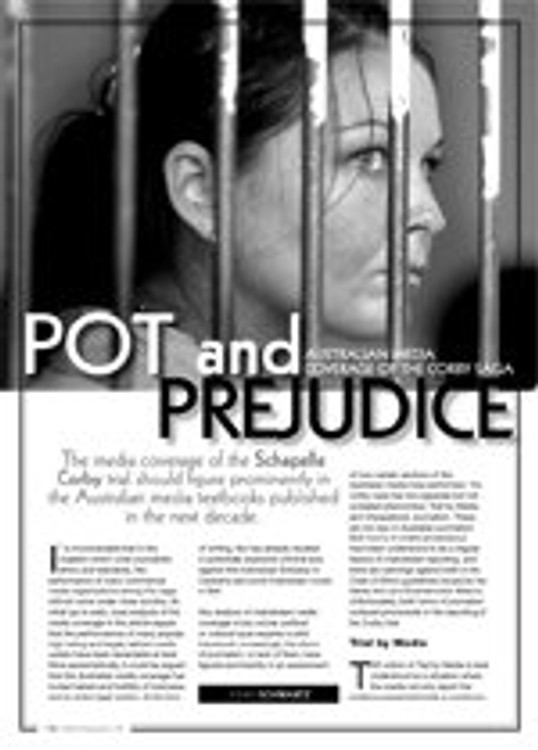 Pot and Prejudice: Australian Media Coverage of the Corby Saga