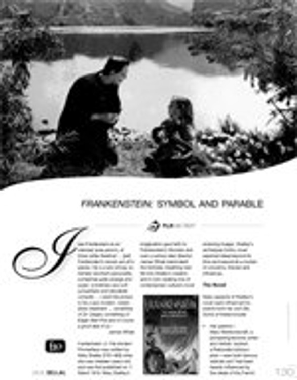 Frankenstein: Symbol and Parable