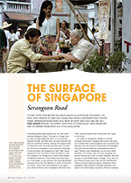 The Surface of Singapore: <em>Serangoon Road</em>