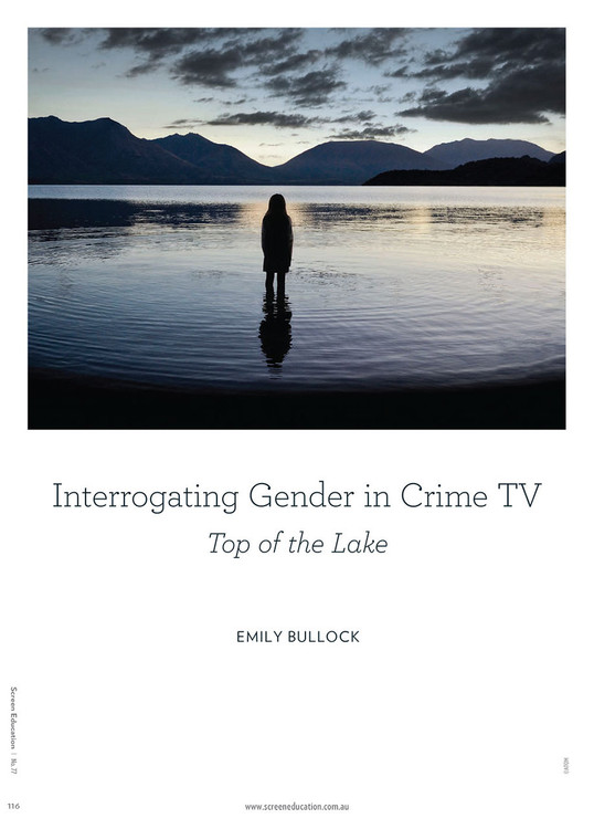 Interrogating Gender in Crime TV: Top of the Lake