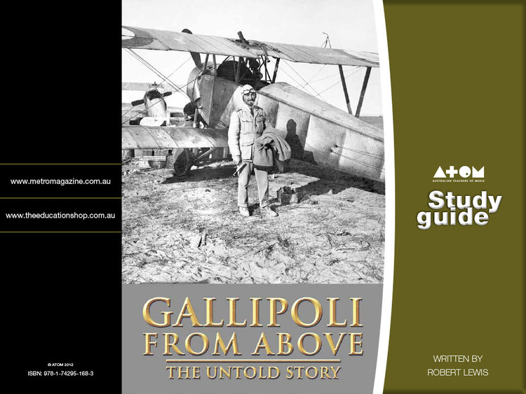 Gallipoli From Above (Study Guide)