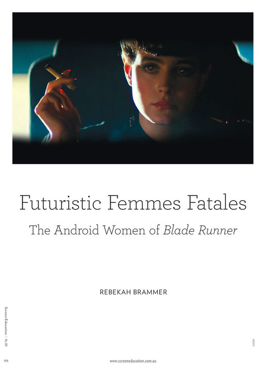 Futuristic Femmes Fatales: The Android Women of Blade Runner