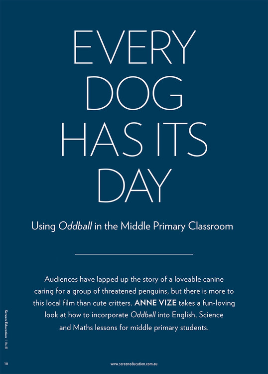 Every Dog Has Its Day: Using Oddball in the Middle Primary Classroom