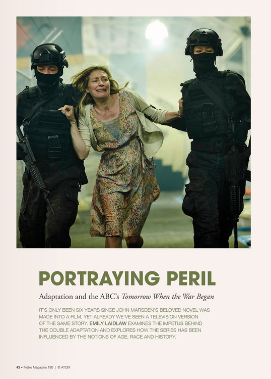 Portraying Peril: Adaptation and the ABC's Tomorrow When the War Began