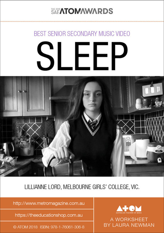 2018 SAE ATOM Award winner: SLEEP (ATOM Worksheets)