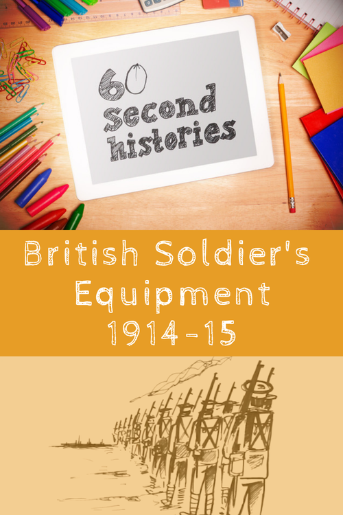 World War 1: British Soldier's Equipment 1914-1915 (1-Year Rental)