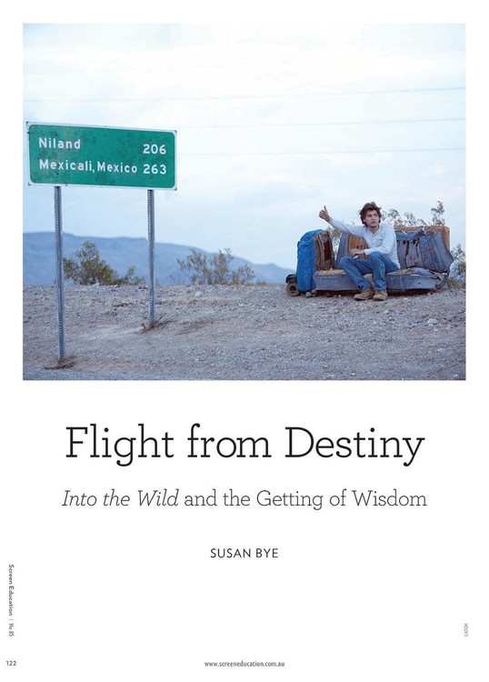 Flight from Destiny: 'Into the Wild' and the Getting of Wisdom