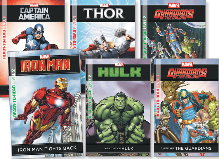 Marvel Ready to Read Pack - Levels 1 and 2